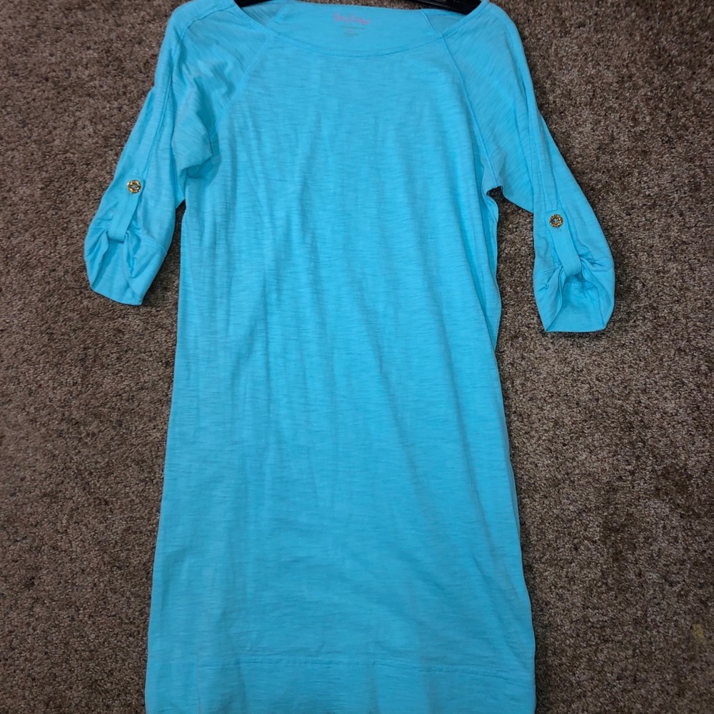 Lilly Pulitzer blue cotton dress